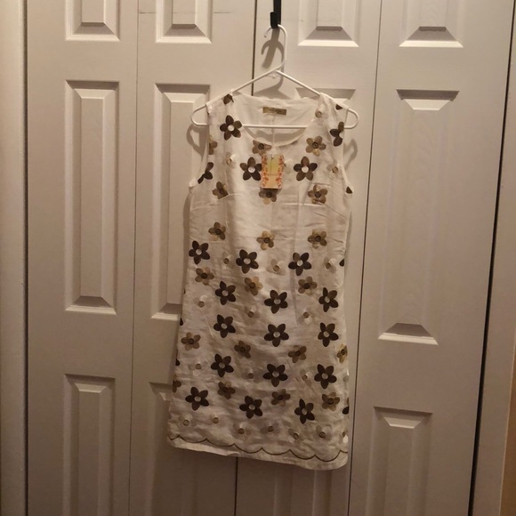 poshmark linen dress